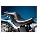 Le Pera Silhouette Deluxe 2-Up Seat for Harley 07-17 Softail Fat Boy / Black  - Customhoj