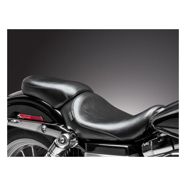 Le Pera Silhouette Deluxe Passenger Seat for Harley 06-17 Dyna / 21,5 cm (8,5")  - Customhoj