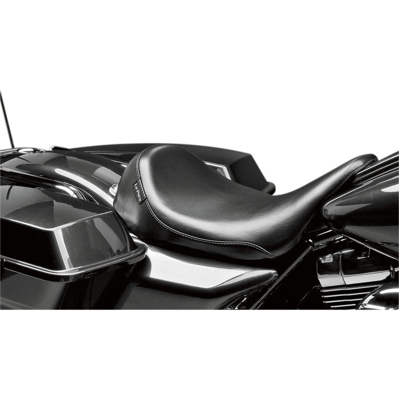 Le Pera Silhouette Solo Seat for Harley 08-25 Touring (excl. 23-25 CVO; 24-25 Road Glide / Street Glide) / Black  - Customhoj