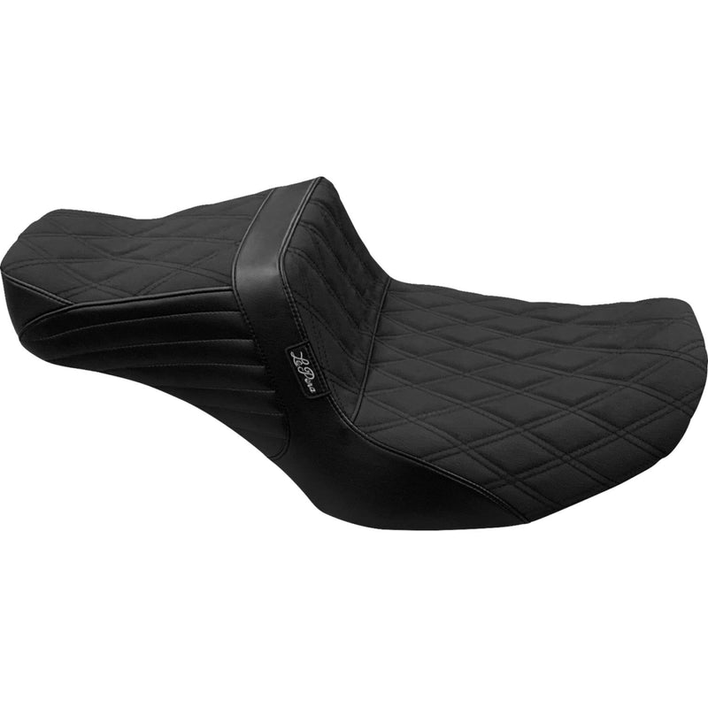 Le Pera Tailwhip 2-Up Seat for Harley 24-25 Touring Road Glide / Street Glide / Diamond / Gripper Black  - Customhoj
