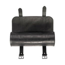 Ledrie Round Leather Motorcycle Tool Bag Black  - Customhoj