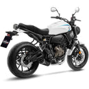 LeoVince LV One Evo Exhaust System for Yamaha 21-24 XSR 700 (Black stainless steel muffler) (ECE-approved) (14360EBK)  - Customhoj