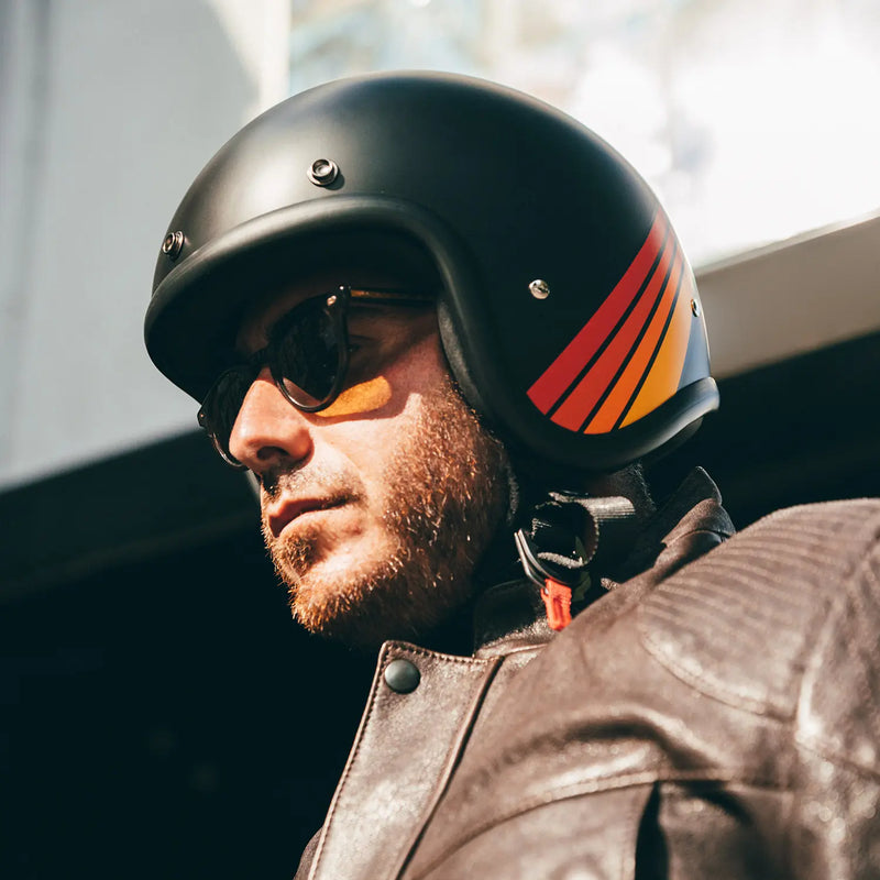 DMD Niestandardowy otwarty kask motocyklowy retro