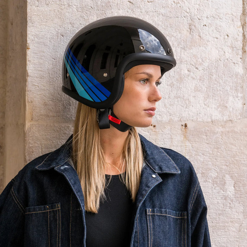 DMD Niestandardowy otwarty kask motocyklowy retro