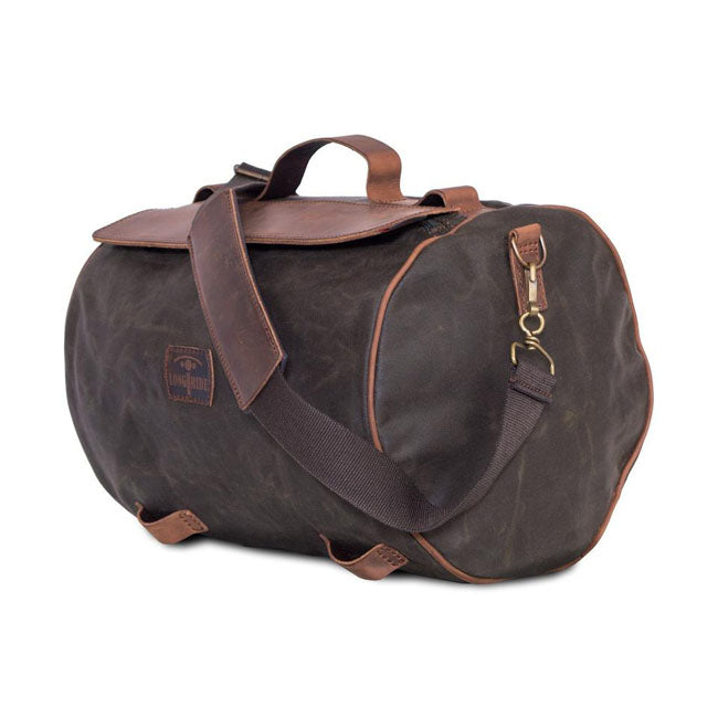 Longride Other bags Khaki Longride Roll Bag Waxed Cotton Narrow Customhoj