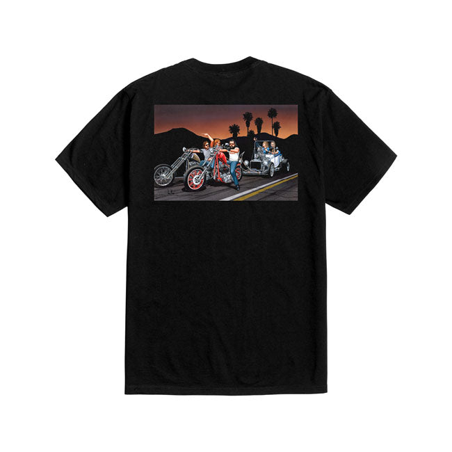 Loser Machine DM Hot Rod Help T-Shirt Black / S