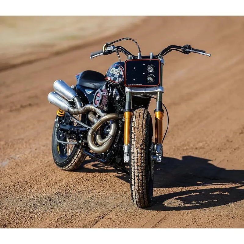 Mad Twisted 2-into-1-into-2 Exhaust System for Harley 86-22 XL Sportster  - Customhoj