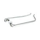 MCS Hard Saddlebag Support Bracket Set for Harley 14-23 Touring Street Glide / Road Glide (Replaces OEM: 90200549 / 90200550 / 90200499 / 90200501) / Chrome  - Customhoj
