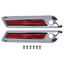 MCS OEM Style Saddlebag Latch Covers for Harley  - Customhoj