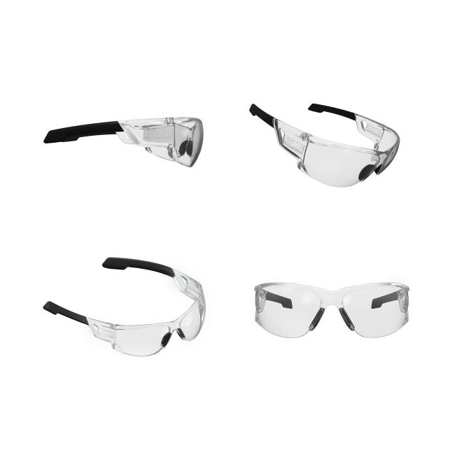 Mechanix Type-N Safety Glasses Clear  - Customhoj