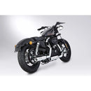 Miller Silverado Euro 2/3/4 Slip-On Mufflers for Harley  - Customhoj
