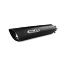 Miller Yukon Euro 5+ Slip-On Muffler for Indian 24-25 Scout 1250cc (excl. Scout Sixty) / Matte Black / Slash Cut Matte Black  - Customhoj