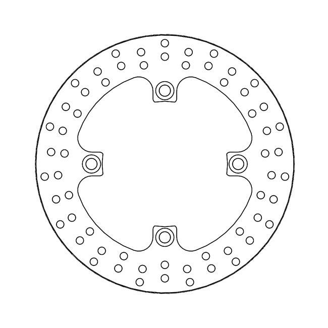 Moto-Master Brake Disc Honda CB 500 F 13-22 Moto-Master Halo Rear Brake Disc for Honda Customhoj