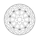 Moto-Master Brake Disc Honda CB 500 X 19-21 Moto-Master Halo Front Right Brake Disc for Honda Customhoj