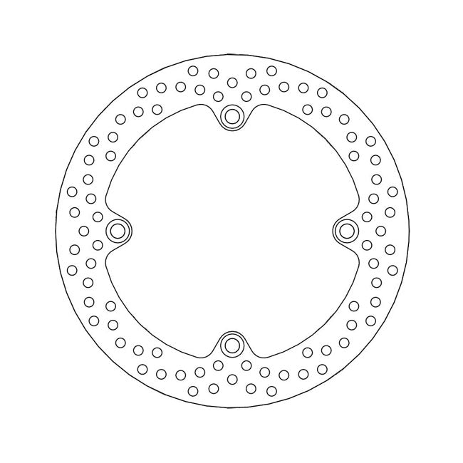 Moto-Master Brake Disc Honda XL 1000 Varadero 99-02 Moto-Master Halo Rear Brake Disc for Honda Customhoj