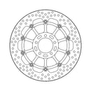 Moto-Master Brake Disc Kawasaki ZX-10RR Ninja 1000 17-22 Moto-Master Halo Front Left Brake Disc for Kawasaki Customhoj