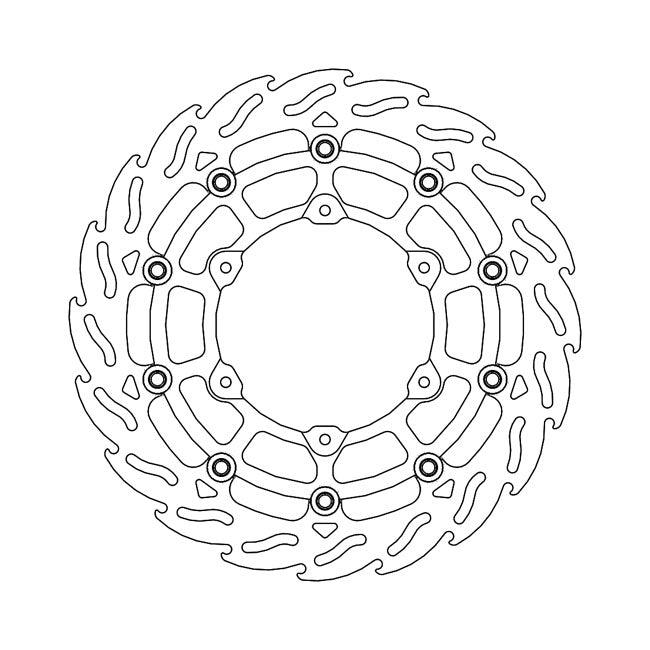 Moto-Master Brake Disc KTM 690 SMC R 14-22 Moto-Master Flame Front Left Brake Disc for KTM Customhoj