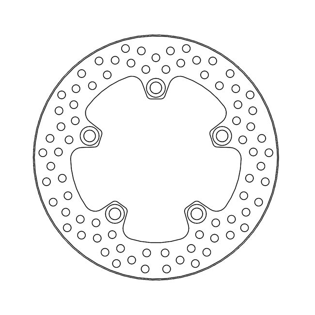 Moto-Master Brake Disc Yamaha MT-10 1000 / SP 16-22 Moto-Master Halo Rear Brake Disc for Yamaha Customhoj