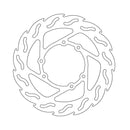 Moto-Master Brake Disc Yamaha TT 600 N 85-88 Moto-Master Flame Front Left Brake Disc for Yamaha Customhoj