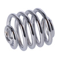 Motorcycle Solo Seat Spring Straight Chrome / 2"  - Customhoj