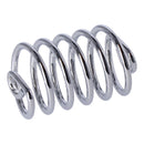 Motorcycle Solo Seat Spring Straight Chrome / 4"  - Customhoj