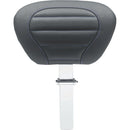 Mustang Deluxe Rider Backrest for Harley 08-25 Touring (excl. 23-25 CVO; 24-25 Road Glide / Street Glide) / Deluxe / Black / Blue  - Customhoj