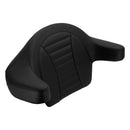 Mustang Deluxe Touring King Tour-Pak Backrest for Harley Davidson 14-25 Touring (excl. 23-25 CVO; 24-25 Road Glide / Street Glide) / Deluxe / Black  - Customhoj