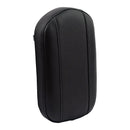 Mustang Original Style Sissy Bar Pad for Harley All HD and Aftermarket Sissy Bars / Uprights (excl. 18-25 Touring and Softail models) / Plain / Black / 28 x 16.5 cm (11" x 6.5")  - Customhoj