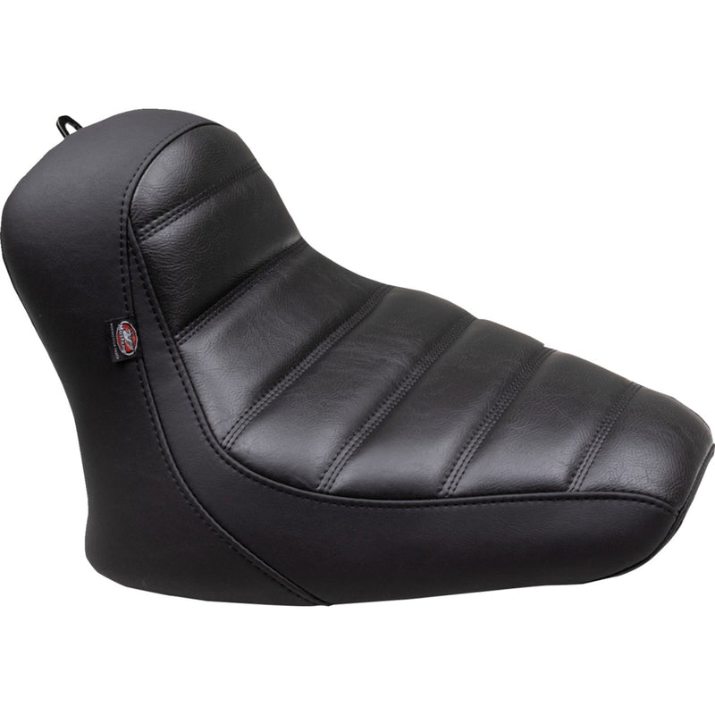 Mustang Runaround Solo Seat for Indian 22-25 Chief / Black / Tuck n Roll  - Customhoj