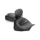 Mustang Standard Touring 2-Up Seat for Kawasaki 03-08 Vulcan 1600 Classic / Nomad / Plain / With backrest  - Customhoj