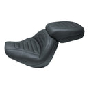 Mustang Standard Touring Solo Seat for Harley 18-23 Softail Fat Bob / Trapezoid / Without backrest  - Customhoj