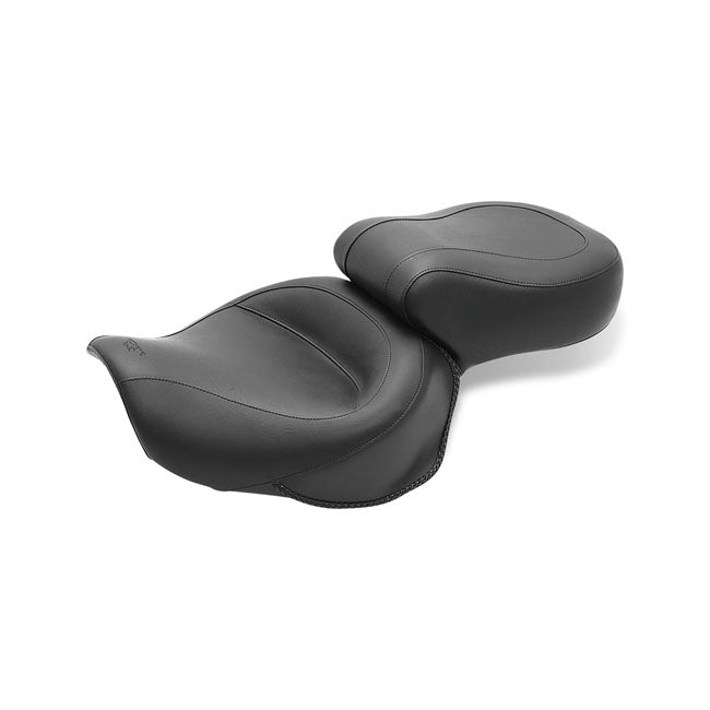 Mustang Wide Touring 2-Up Seat for Honda 87-07 VT 1100 Sabre / Spirit / Shadow / ACE / Plain / Without backrest  - Customhoj