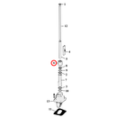 Pushrod Parts Diagram Exploded View for Harley Evolution Big Twin 6) 84-99 Big Twin. Spring cover set. Replaces OEM: 17945-36B