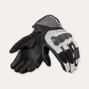 REV'IT! Blaze Motorcycle Gloves Grey/White / S  - Customhoj
