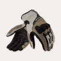 REV'IT! Cavern Motorcycle Gloves Sand/Black / S  - Customhoj