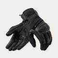 REV'IT! Dirt 4 Motorcycle Gloves Black / XS  - Customhoj