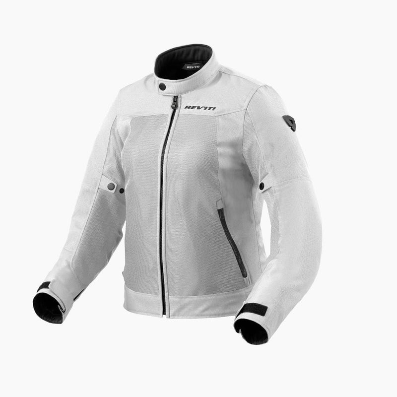 REV'IT! Eclipse 2 Ladies Motorcycle Jacket Silver / 34