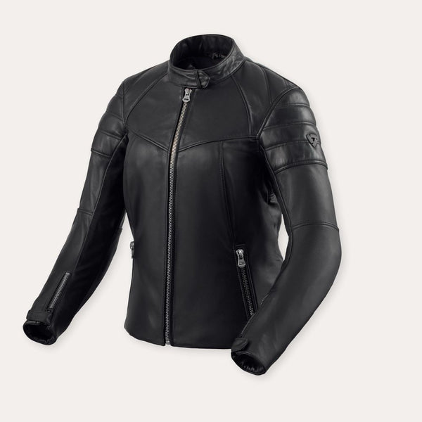REV'IT! London Ladies Motorcycle Jacket Black / 34  - Customhoj