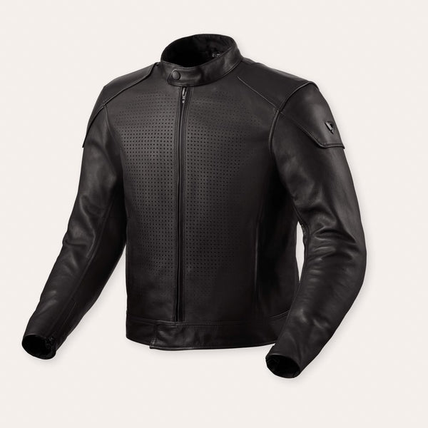 REV'IT! Morgan Motorcycle Jacket Black / 46  - Customhoj