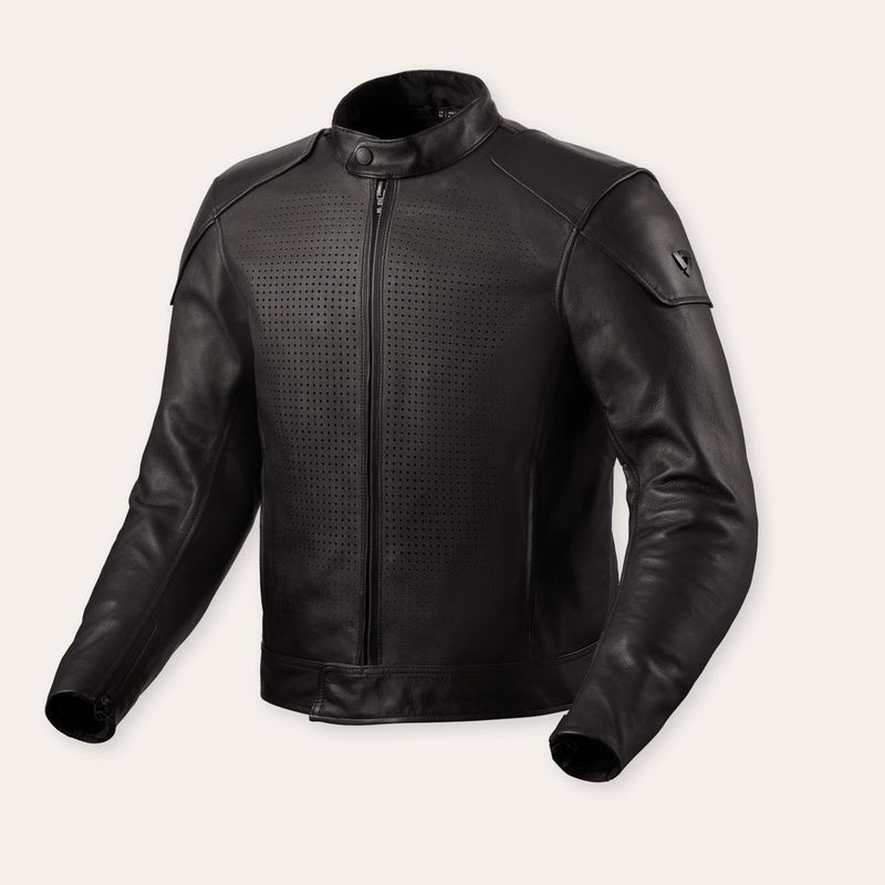 REV'IT! Morgan Motorcycle Jacket Black / 46  - Customhoj