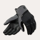 REV'IT! Mosca 2 H2O Motorcycle Gloves Black/Grey / S  - Customhoj