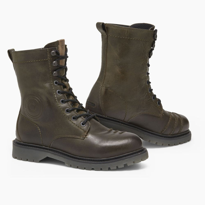 REV'IT! Portland Ladies Motorcycle Boots Olive Green/Black / 36