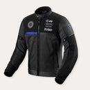 REV'IT! Swiftblade Motorcycle Jacket Black/Blue / S  - Customhoj
