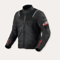 REV'IT! Tornado 4 H2O Motorcycle Jacket Black/Anthracite / XS  - Customhoj
