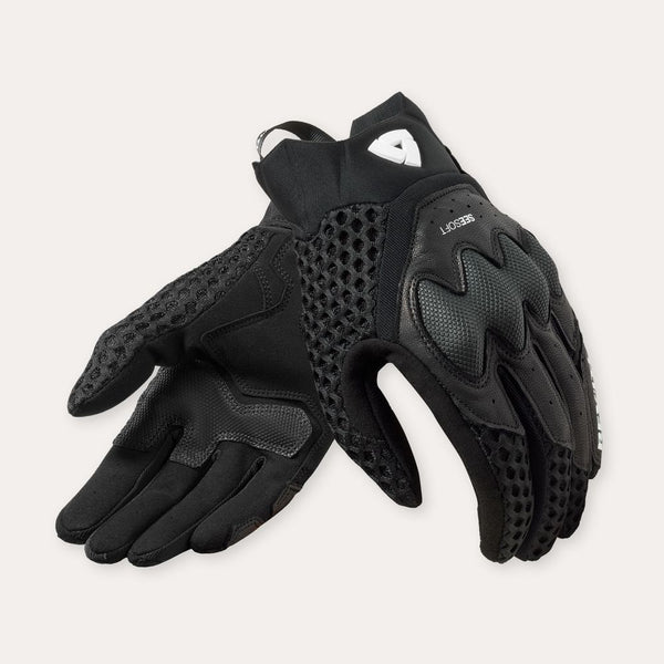 REV'IT! Veloz Ladies Motorcycle Gloves Black / XS  - Customhoj