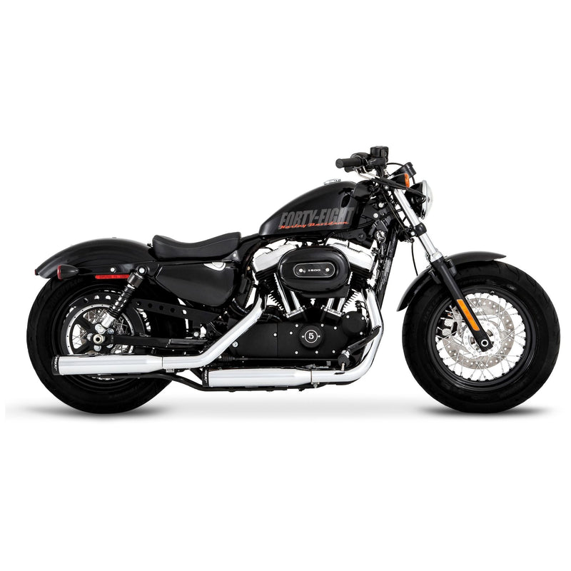 Rinehart 3" Duals Slip-On Mufflers for Harley