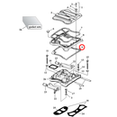 Rocker Box Parts Diagram Exploded View for 86-03 Harley Sportster 9) 86-90 XL. James rocker cover gasket, lower (rubber). Replaces OEM: 17353-86A
