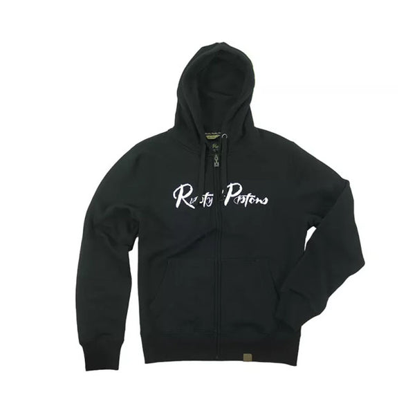 Rusty Pistons Riggins Zip Hoodie Black / S