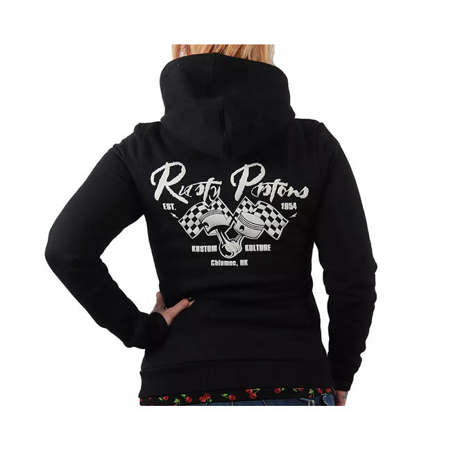 Rusty Pistons Turner Ladies Zip Hoodie