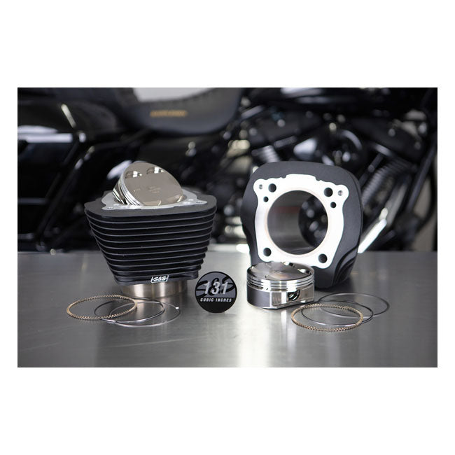 S&S 131" Stroker Big Bore Kit for Harley Milwaukee Eight